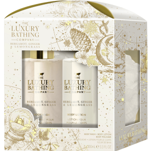 The Luxury Bathing Company – Glamorous Glow Kit Ginger & Lemongrass – 3 produkter