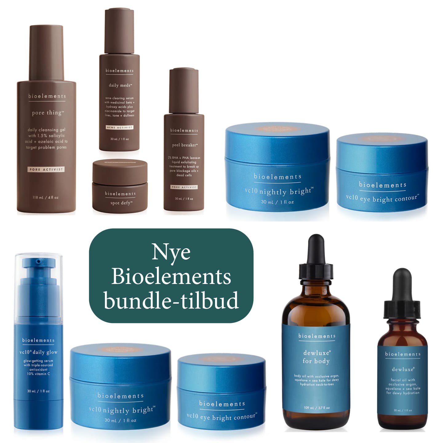 2025 Bioelements bundle-tilbud
