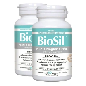 BioSil Kapsler – 2 x 60 tab – 2 mnd kur