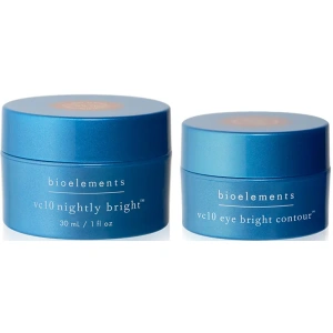 Bioelements VC10 Nightly Bright, VC10 Eye Bright Contour Bundle