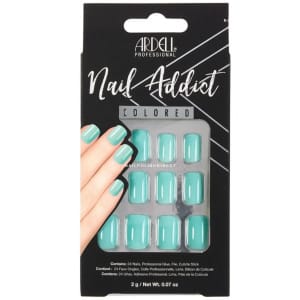 Ardell Nail Addict Solid False Nails – Mint